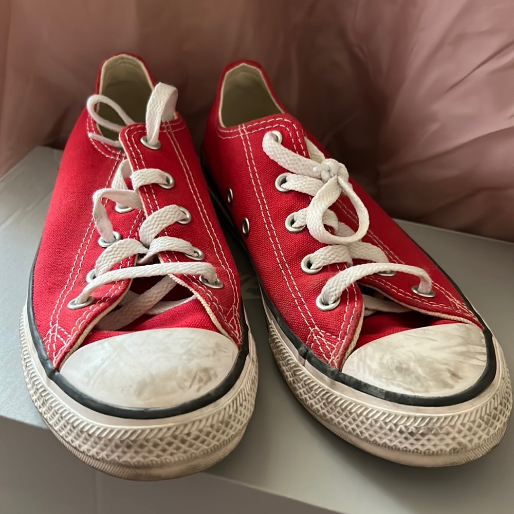 Used kids Converse sneakers